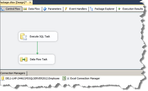 3_MS_SQL_Server_Integration_Services_2012_Create_New_Excel_File_Dynamically_to_Export_Data
