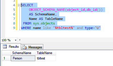 1_Could not find a table or object named ''. check sysobjects - SQL Server Error 2501