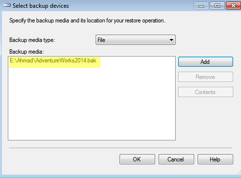 3_restore database backup to different name