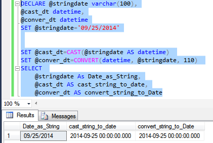 Berri Comorama output Function to Convert String to Date in SQL Server