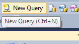 2_SQL Server new query window shortcut