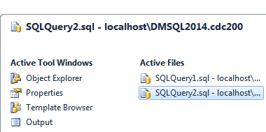 3_SQL Server new query window shortcut