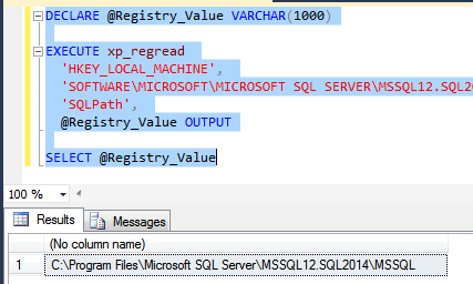 2_t-sql script to find the cd key from registry