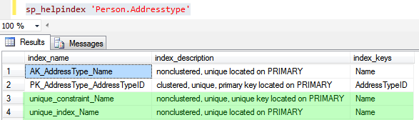 1_unique index vs unique constraint sql server