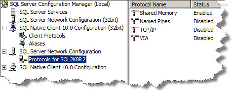 1_Which_protocol_is_being_used_for_client_server_connectivity_in_SQL_Server