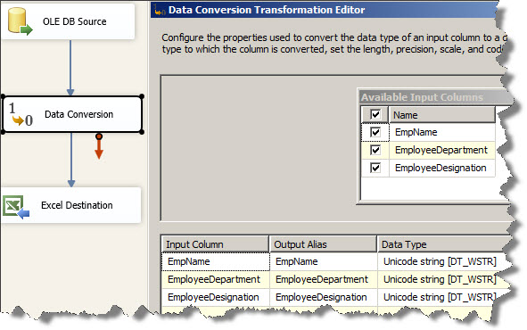 6_MS_SQL_Server_Integration_Services_2012_Create_New_Excel_File_Dynamically_to_Export_Data