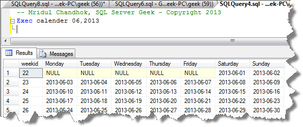 1_SQL_Server_Fun_with_Common_Table_Expression_Creating_Calendar