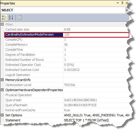 5_SQL_Server_2014_Using_New_Cardinality_Estimator_for_databases_created_in_lower_version
