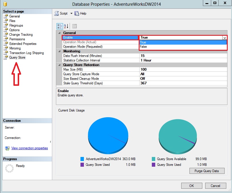 Query Data Store SQL Server 2016 CTP2_First