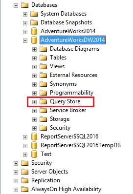 Query Data Store SQL Server 2016 CTP2_Second
