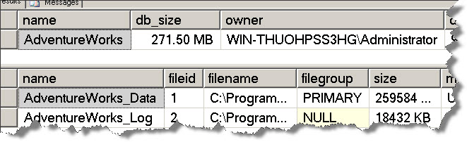 2_SQL_Server_Query_to_find_the_size_of_the_database_and_database_file