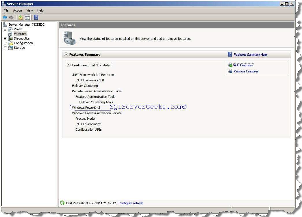 6_SQL_Server_Enable_Powershell_Feature_in_Windows_Server_2008_R2